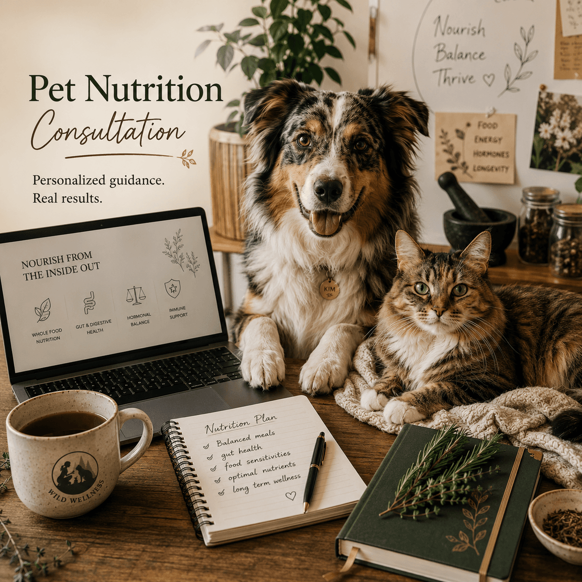 Pet Nutrition Consultation — 1:1 with Jessica Arrington