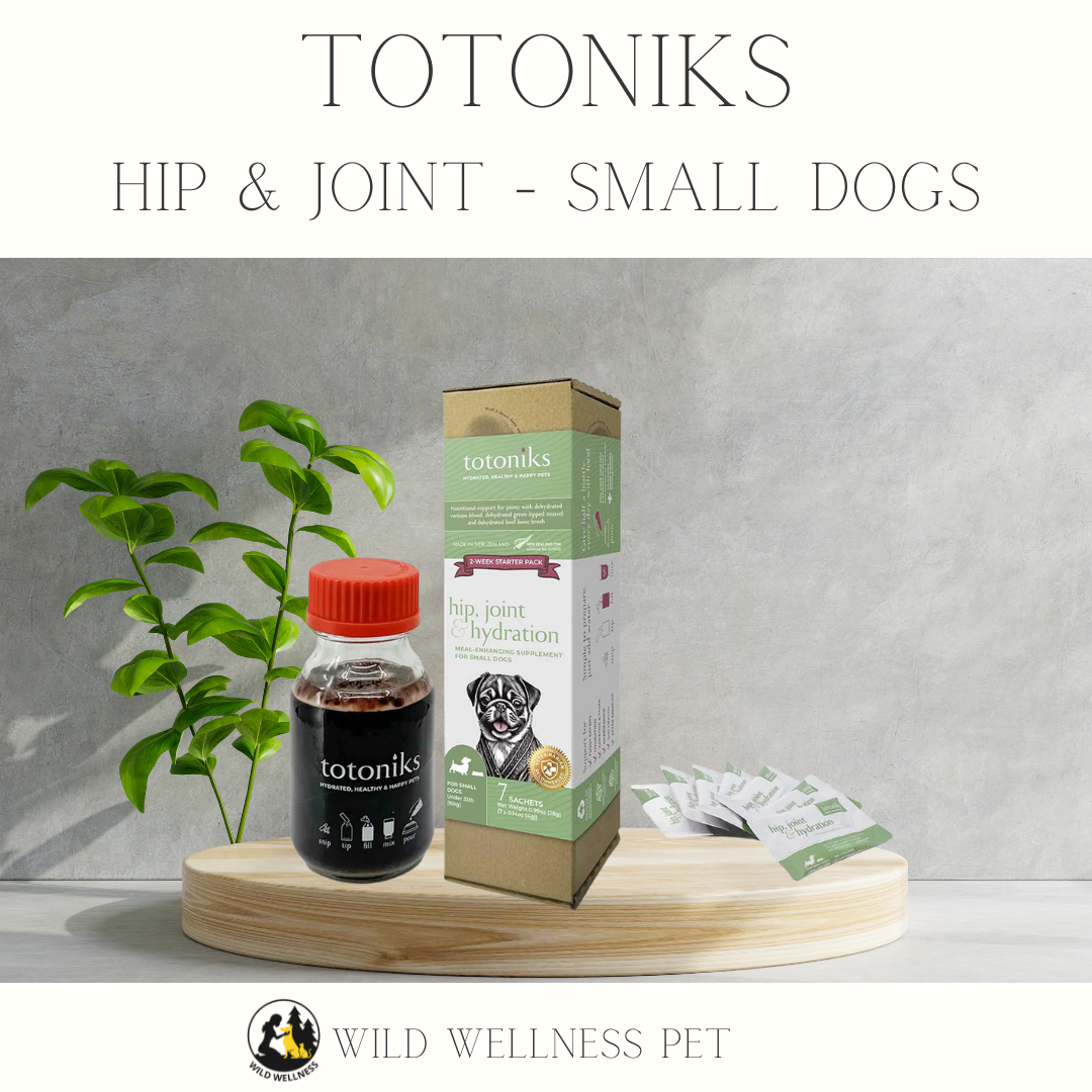 Totoniks Hip, Joint + Hydration — Small Dogs (Starter or Refill)