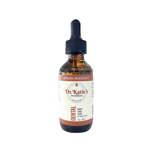 Dental - Dr. Katie’s Remedies 2 oz Tincture for Dogs & Cats (Daily Oral Care)