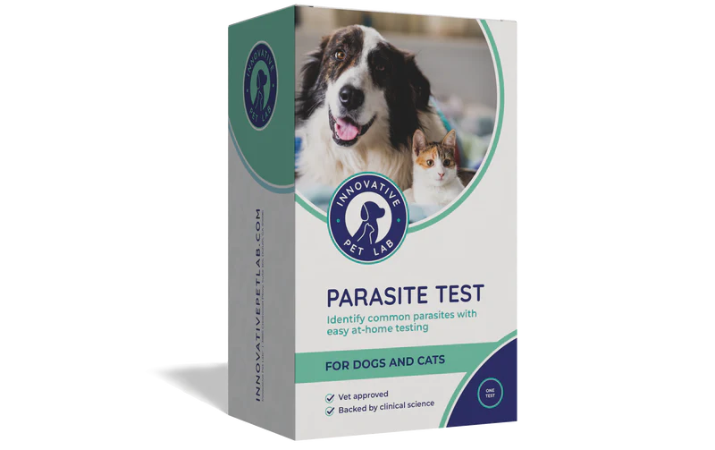 Innovative Pet Lab Parasite Test – At‑Home Stool Screen for Dogs & Cats