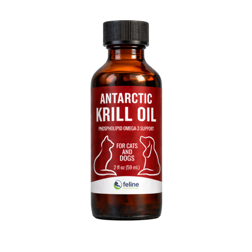 Antarctic Krill Oil for Cats & Dogs - Omega 3 Support