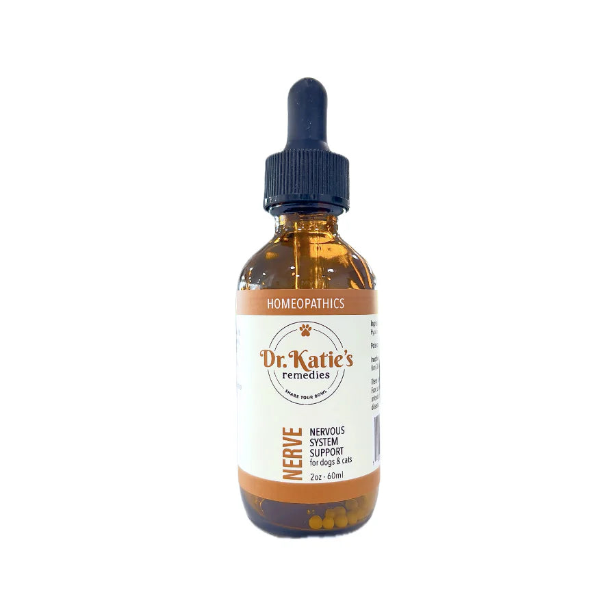 Nerve - Dr. Katie’s Remedies 2 oz Tincture for Dogs & Cats (Nervous System Support)