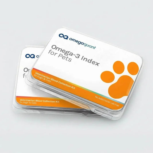 OmegaQuant Omega‑3 Index Test for Pets – At‑Home Nutritional Status Kit