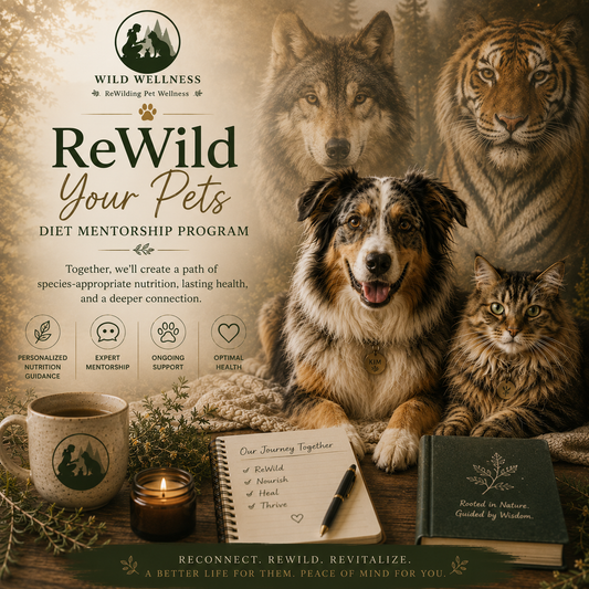 ReWild Your Pet’s Diet — 6 Month Holistic Nutrition Mentorship