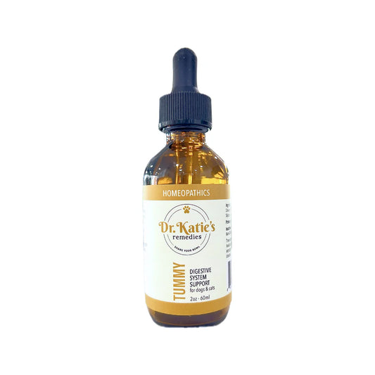 Tummy - Dr. Katie’s Remedies 2 oz Tincture for Dogs & Cats (Digestive System Support)