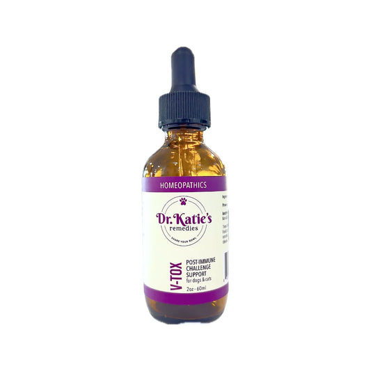 V‑Tox - Dr. Katie’s Remedies (Post‑Immune Challenge Support for Dogs & Cats)