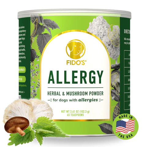 Fido’s Allergy Herbal Supplement for Dogs — Immune & Skin Support