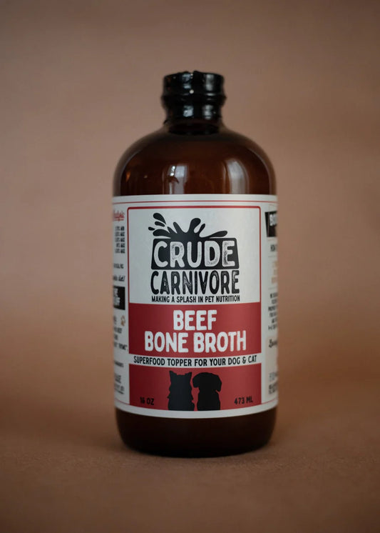 Crude Carnivore Bone Broth for Dogs & Cats