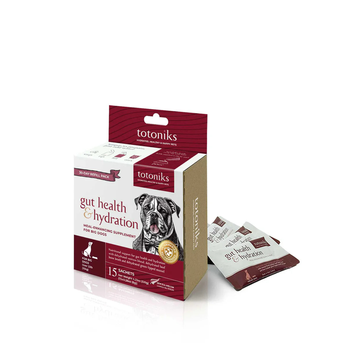 Totoniks Gut Health + Hydration — Big Dogs (Starter or Refill)