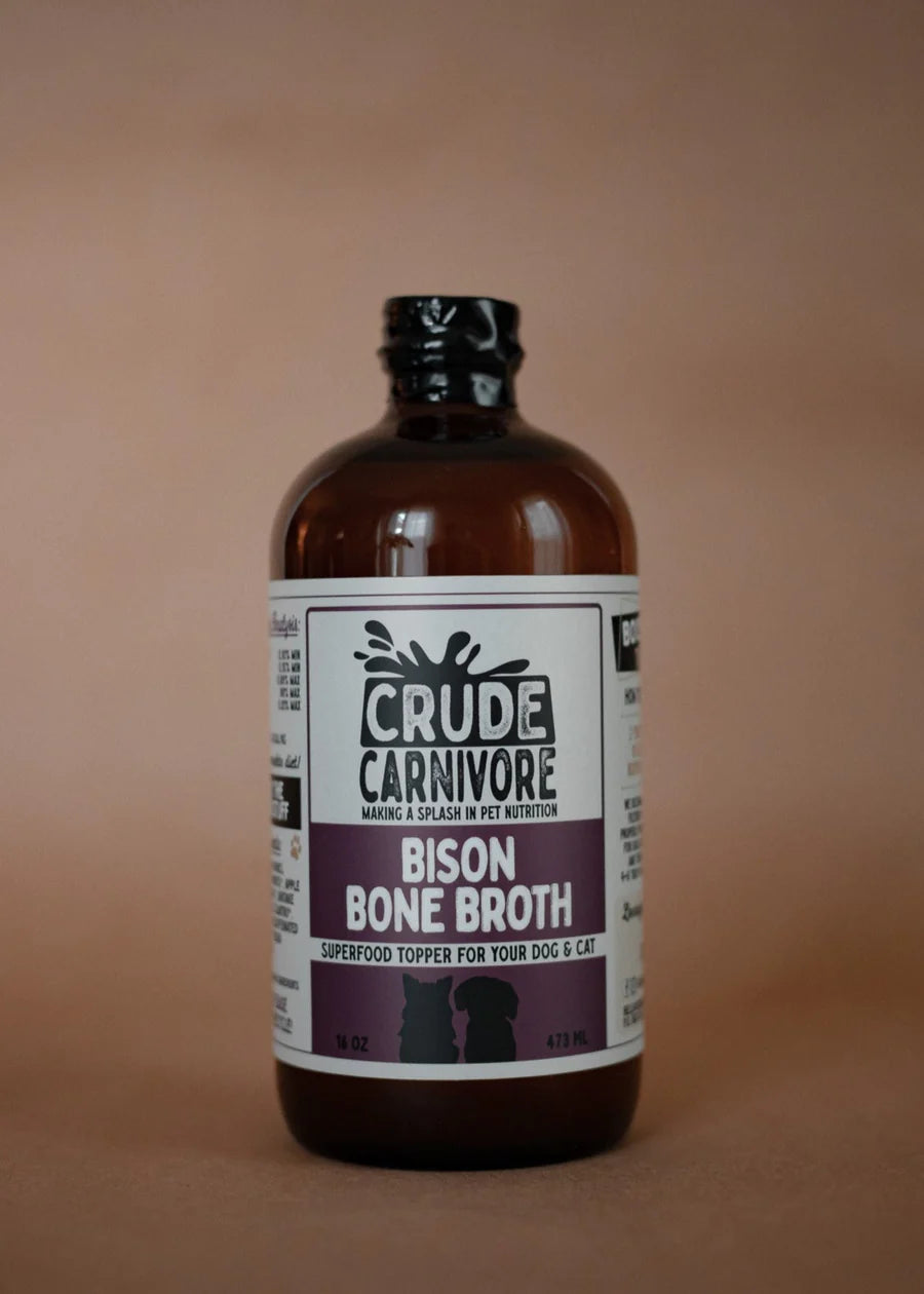 Crude Carnivore Bone Broth for Dogs & Cats