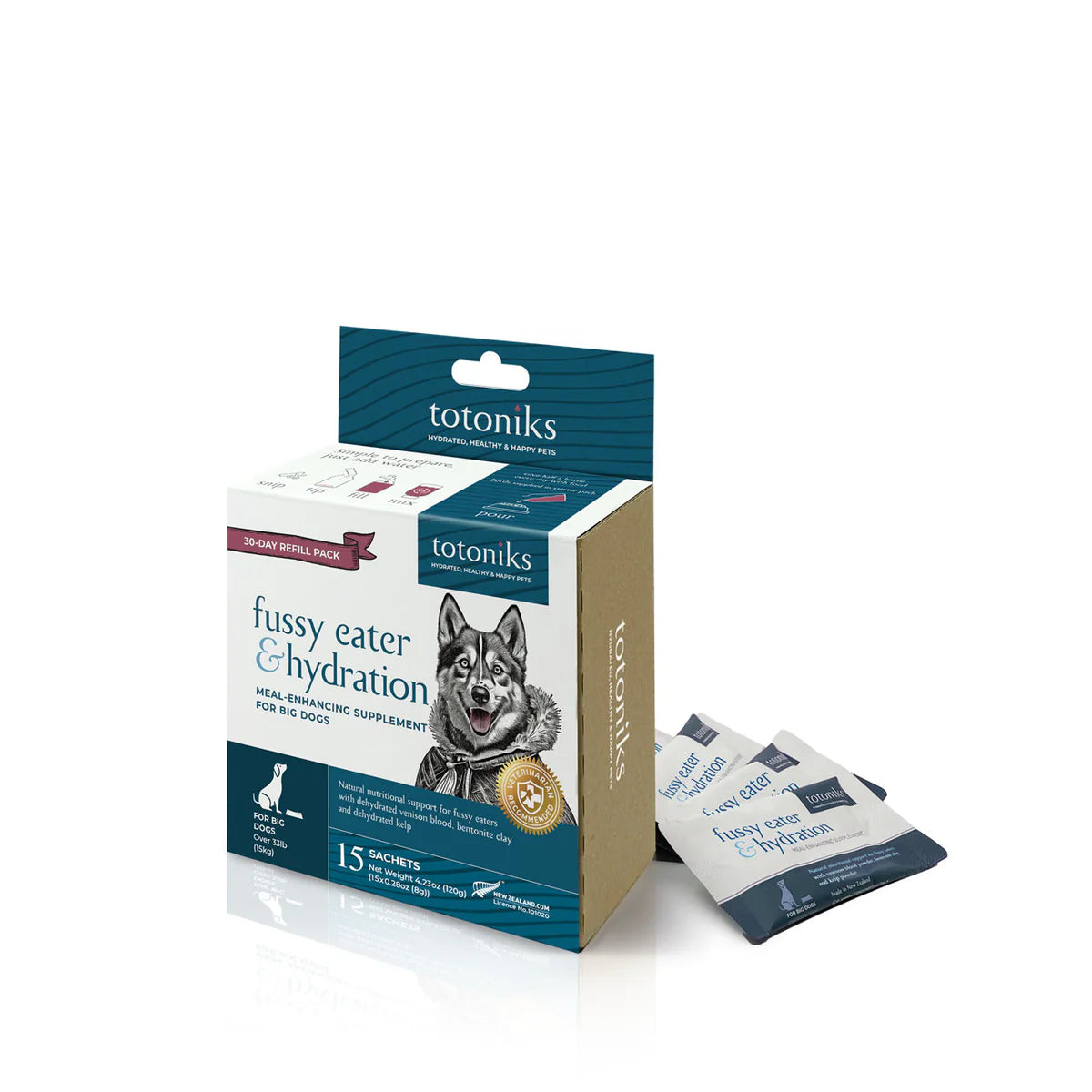 Totoniks Fussy Eater + Hydration — Big Dogs (Starter or Refill)