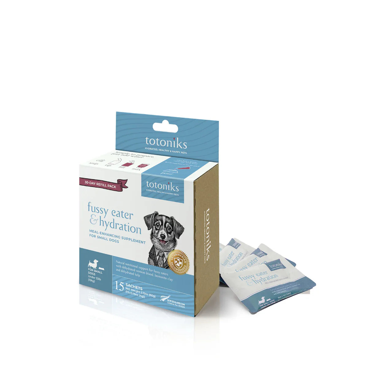 Totoniks Fussy Eater + Hydration — Small Dogs (Starter or Refill)