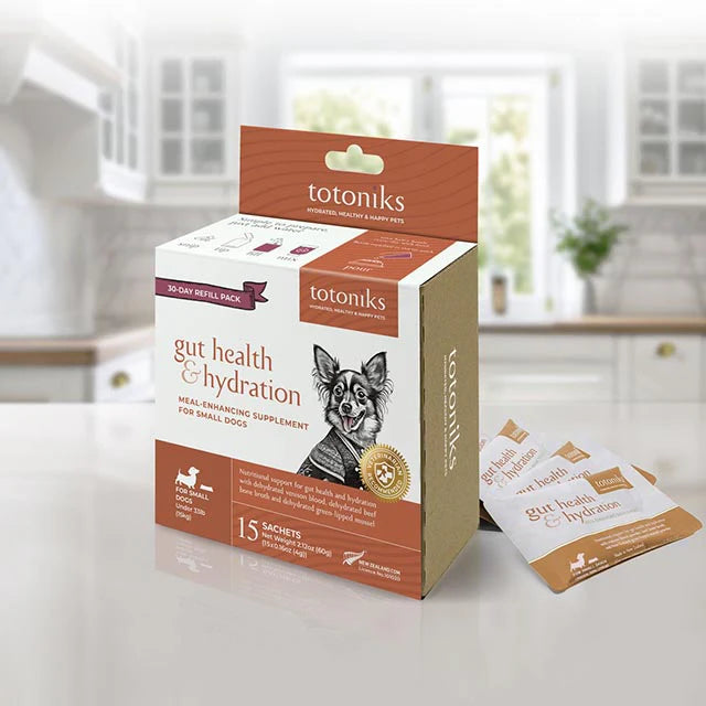 Totoniks Gut Health + Hydration — Small Dogs (Starter or Refill)