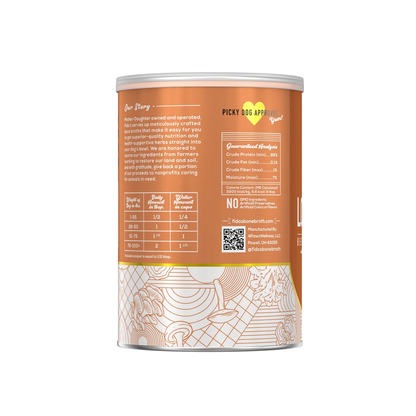 Fido’s Dehydrated Bone Broth for Dogs — Functional Wellness Blends