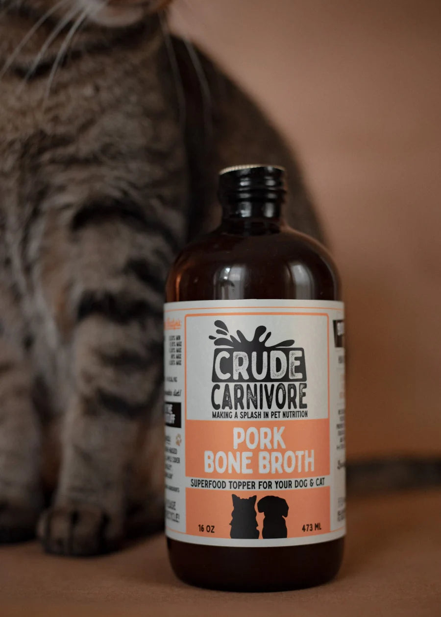 Crude Carnivore Bone Broth for Dogs & Cats