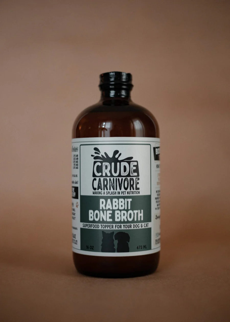 Crude Carnivore Bone Broth for Dogs & Cats