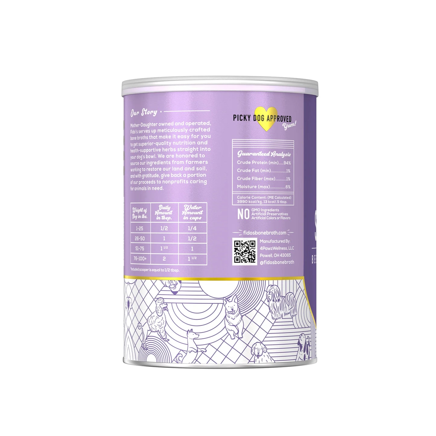 Fido’s Dehydrated Bone Broth for Dogs — Functional Wellness Blends