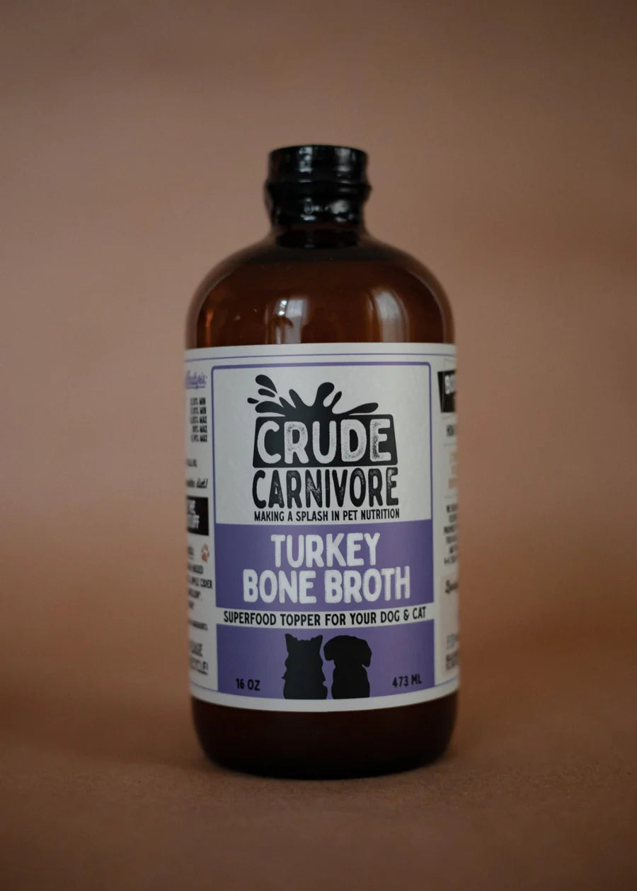 Crude Carnivore Bone Broth for Dogs & Cats